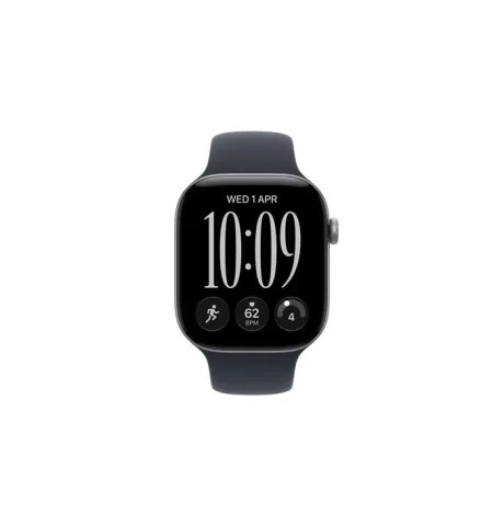 WATCH S12 GPS + CELL 46mm SPACE GREY ALUM CASE - NAVY BLUE SB S/M MJG64QL/A APPLE