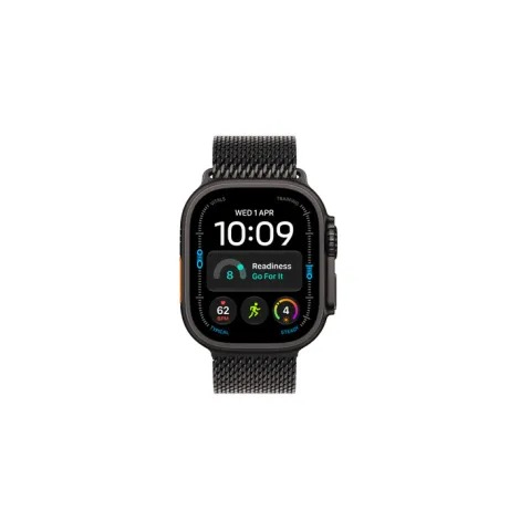 WATCH ULTRA 4 GPS + CELL 49mm BLACK TITANIUM CASE - BLACK TITANIUM MILANESE LOOP S MJAU4QC/A APPLE