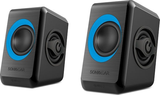 SPEAKER USB POWERED QUAD BASS QUATRO2BT SONIC GEARS