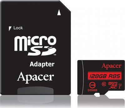 ΚΑΡΤΑ ΜΝΗΜΗΣ MICRO SDHC UHS-I U1 128GB CLASS 10 APACER