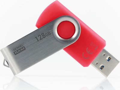USB 3,0 FLASH DRIVE UTS3 128GB RED GOODRAM