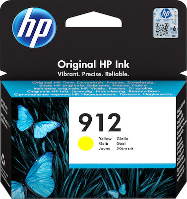 HP 912 INK CARTRIDGE YELLOW HP