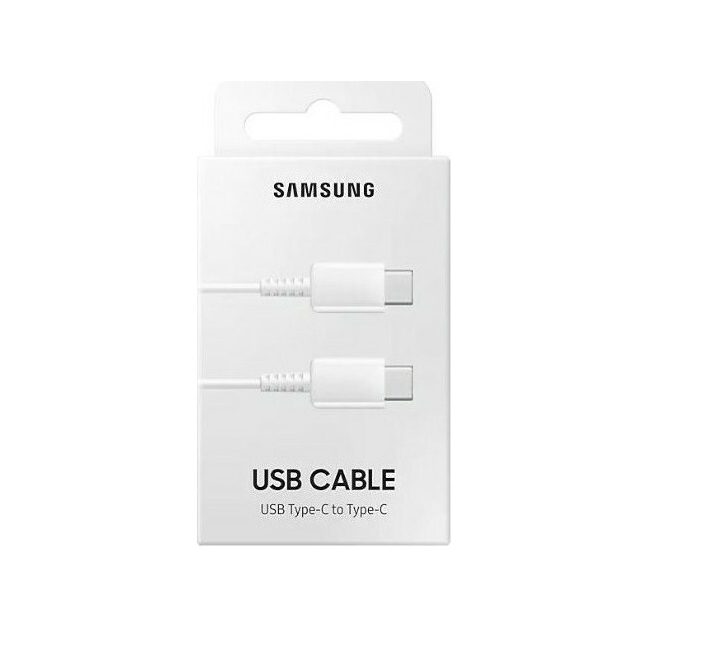 DATACABLE USB-C TO USB-C EP-DA705BWEGWW WHITE RETAIL PACK SAMSUNG