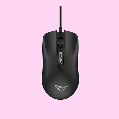 MOUSE WIRED ASIC 3 BLACK ALCATROZ