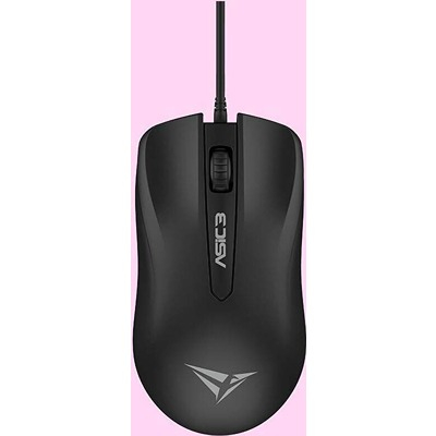 MOUSE WIRED ASIC 3 BLACK ALCATROZ