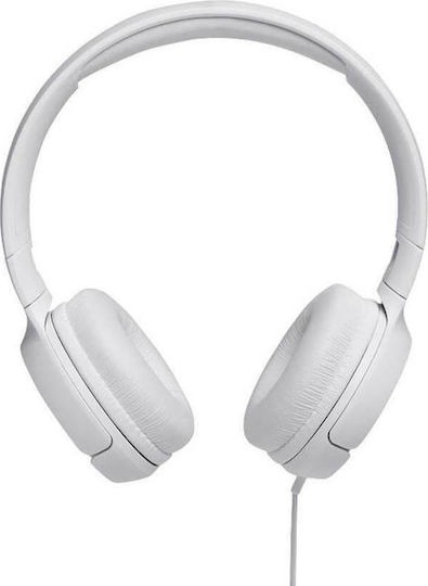 HEADPHONES TUNE 500 ON-EAR UNIVERSAL WHITE JBL