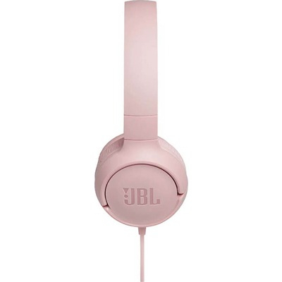 HEADPHONES TUNE 500 ON-EAR UNIVERSAL PINK JBL