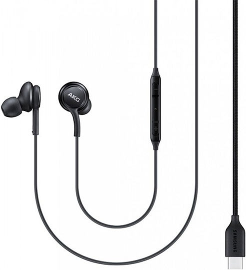 ΑΚΟΥΣΤΙΚΑ HANDS FREE EO-IC100BB USB-C 1.2m  ΜΑΥΡΑ SAMSUNG