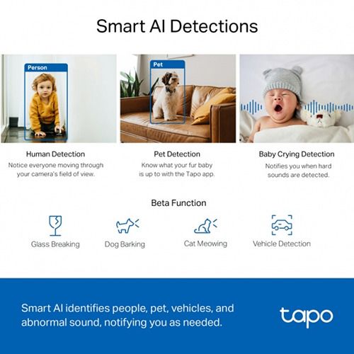 CAMERA IP TAPO C220 PAN/TILT TP-LINK