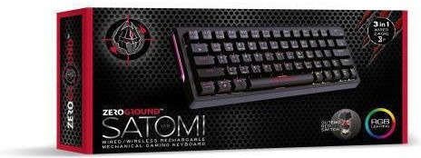 KEYBOARD MECHANICAL RGB KB-3700G SATOMI v2.0 ZEROGROUND
