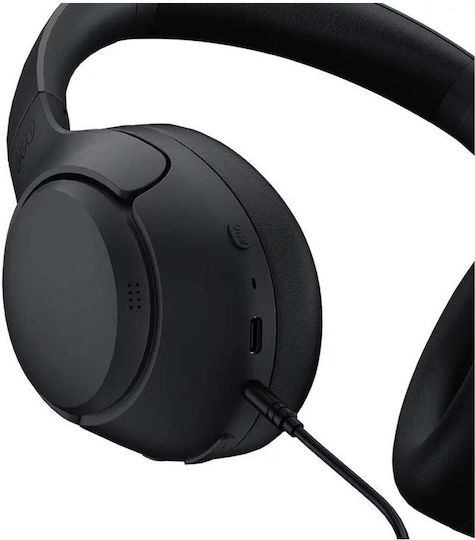 HEADSET H3 HIGH-RES W.MIC ACTIVE NOISE CANCELLING BLACK QCY