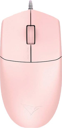 MOUSE USB HR OPTICAL ASIC ONE 1600CPI PEACH ALCATROZ