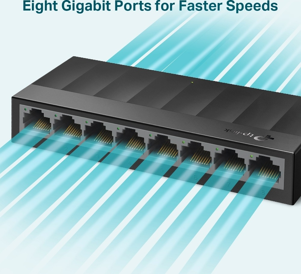 SWITCH DESKTOP LS1008G 8 PORTS GIGABIT PL TP-LINK