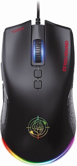 MOUSE GAMING WIRED RGB MS-4400G SORIIN v2.0 ZEROGROUND