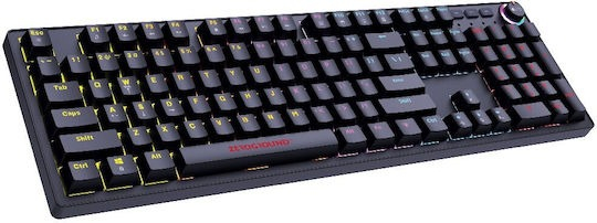 KEYBOARD GAMING WIRED MECHANICAL RGB KB-3900G SAKIMO v2.0 ZEROGROUND