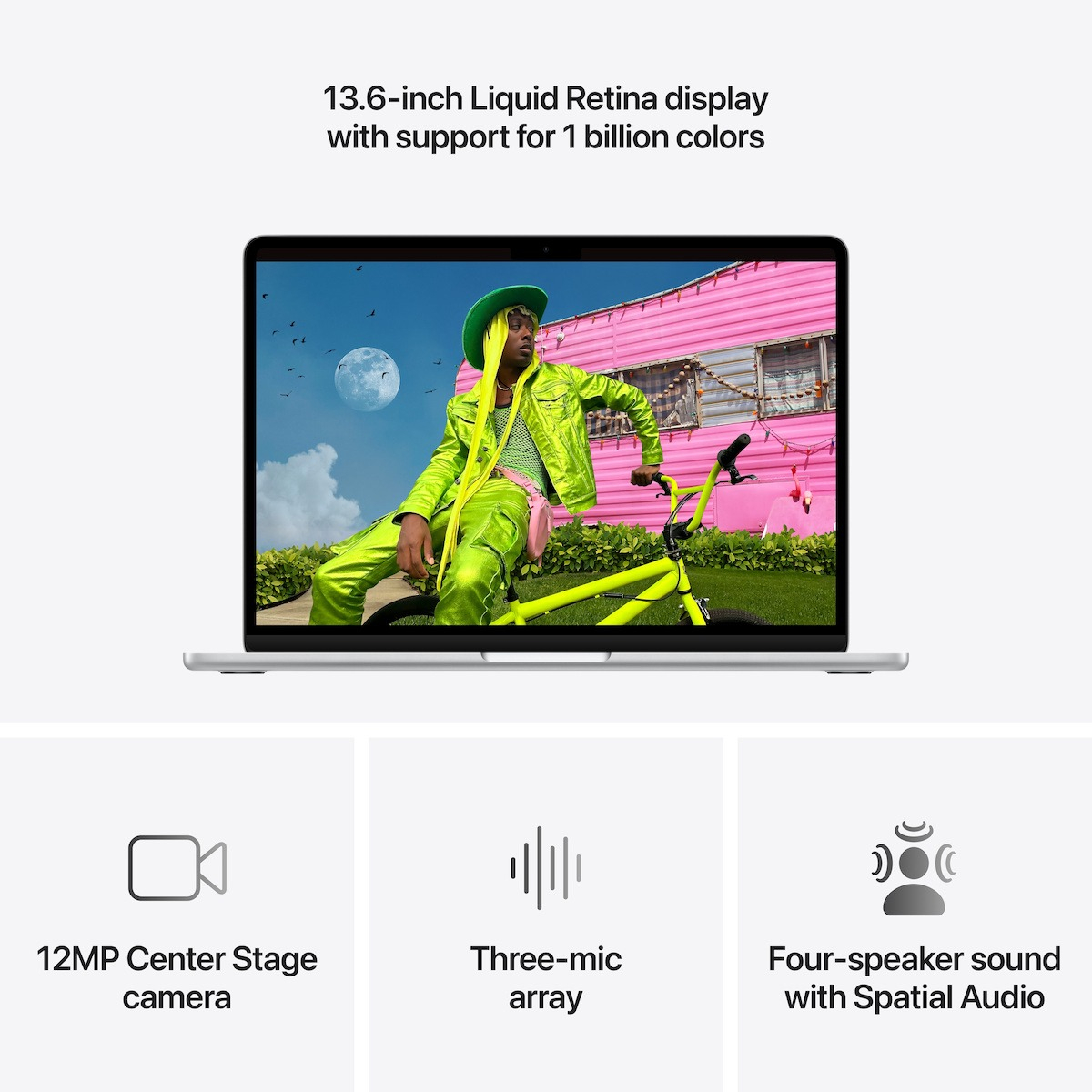 MacBook Air 13.6'' M5/16GB/512GB SILVER MDH74GR/A APPLE