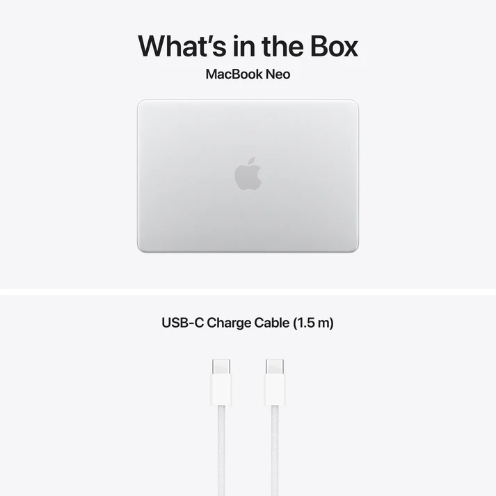 MacBook Neo 13'' A18 PRO/8GB/256GB SILVER MHFA4GR/A APPLE