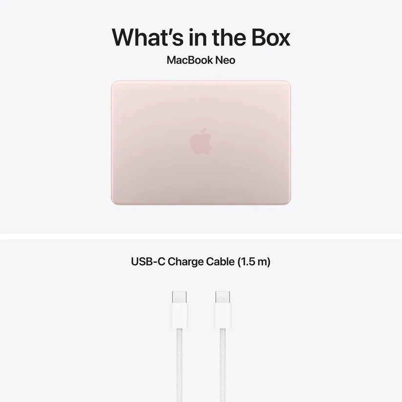 MacBook Neo 13'' A18 PRO/8GB/512GB BLUSH MHFJ4GR/A APPLE