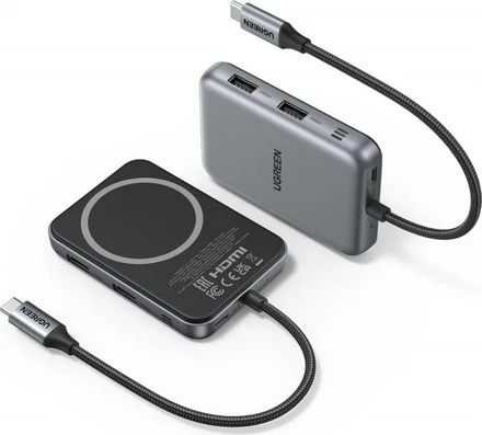 DOCKING STATION USB-C 6 ΣΕ 1 MAGNETIC CM896 65759 UGREEN