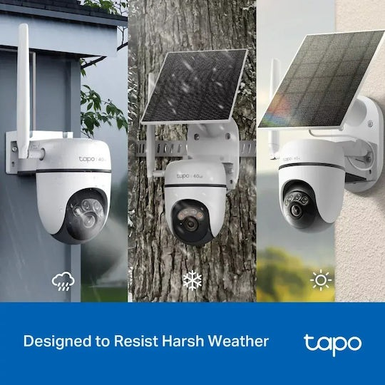 IP CAMERA WIRELESS TAPO C615G KIT 2K SOLAR OUTDOOR PAN/TILT 4G LTE TP-LINK